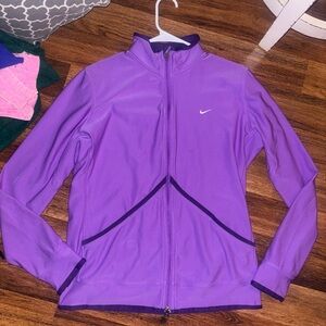 Nike Women’s Purple Full-Zip Training Jacket